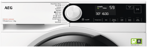 AEG Vaskemaskine LR834N96L - Billede 2