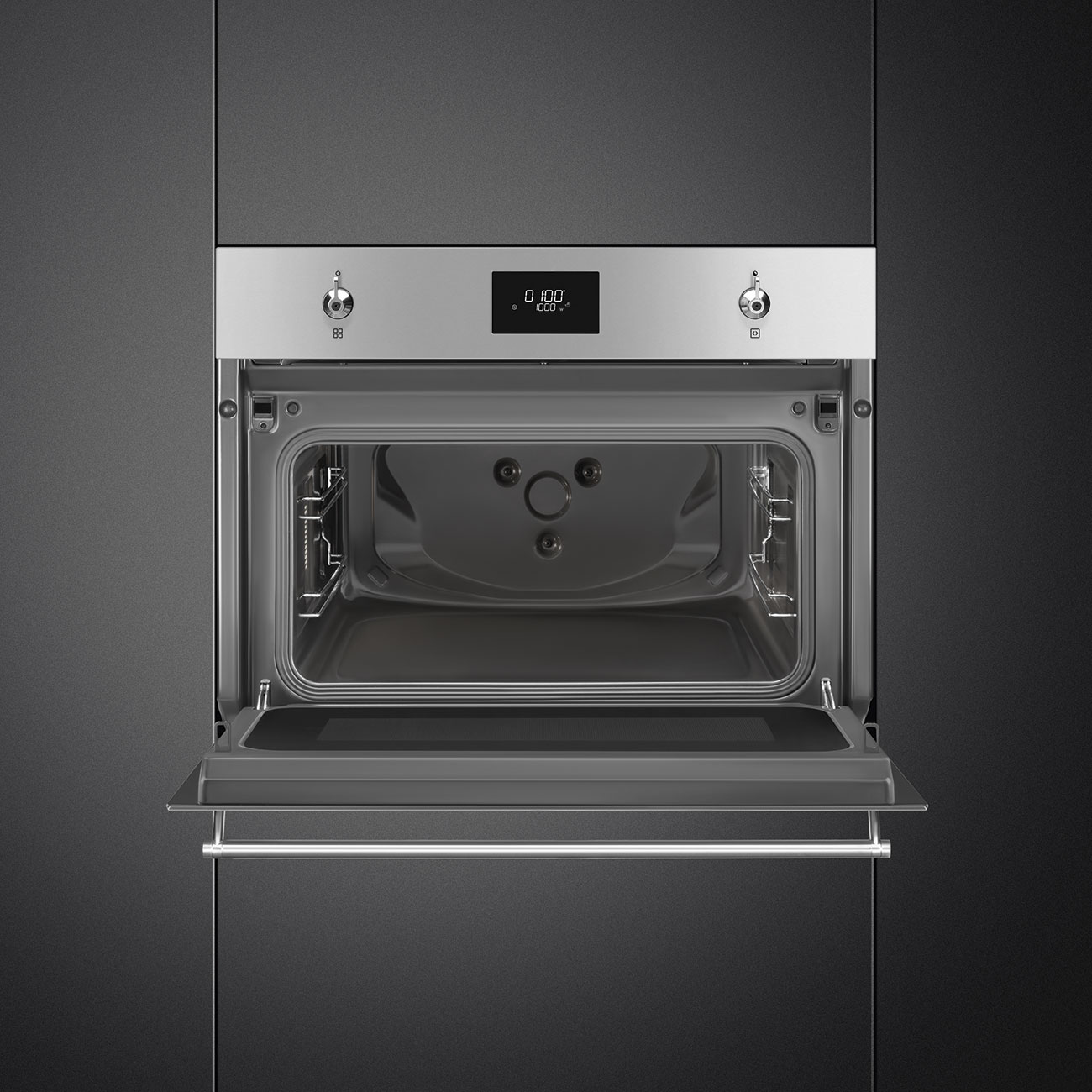 SMEG Indbygningsmikroovn SO4301M0X - Billede 4