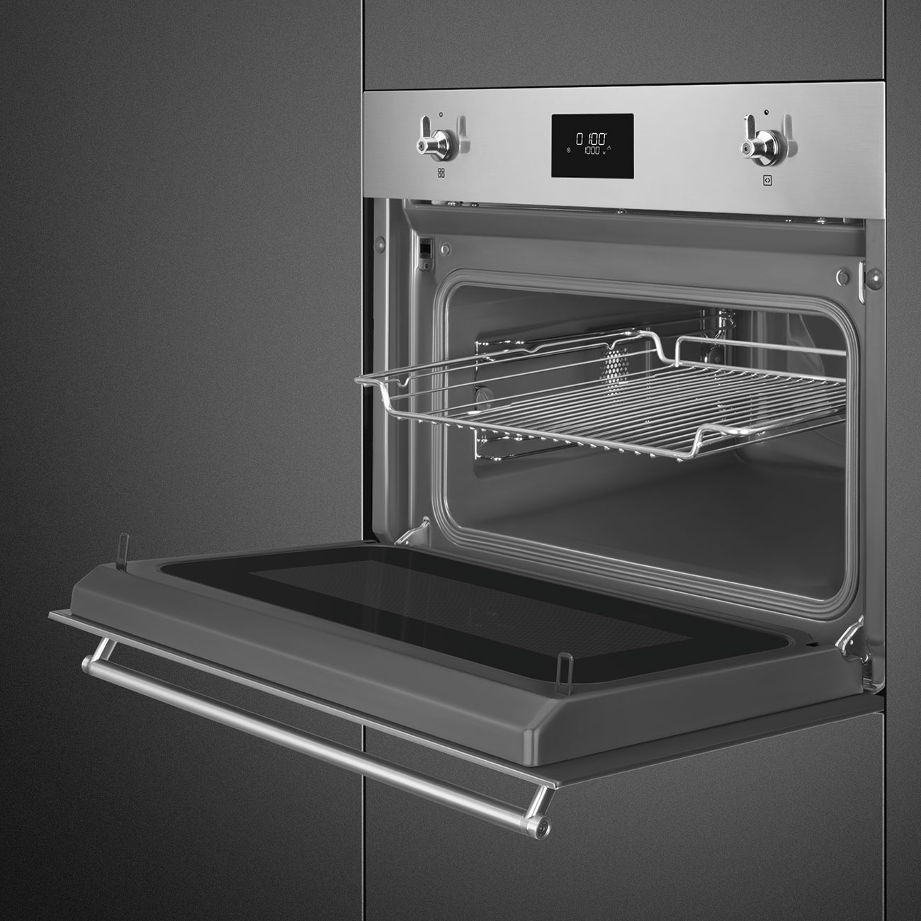 SMEG Indbygningsmikroovn SO4301M0X - Billede 5